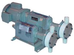 V-10-H,56C Frame Flange Drive,Series,Hydraulic,Diaphragm,Metering,Pumps,Duplex Pump Head,A&amp;F Machine,Helwig,Pumps