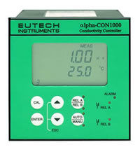 alpha,COND,1000,1/4 DIN,Conductivity,Controller,Eutech,Instruments