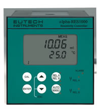 alpha,pH800,1/4 DIN,pH,ORP,Controller,Eutech,Instruments