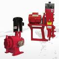 Hydraulically actuated Diaphragm Pumps