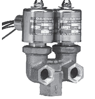 Duo-Electroflo Solenoid Valve, Series 3108, Hays Fluid Controls