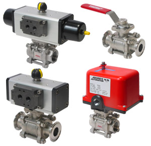 Stainless Steel,2-way,Full Port,Ball Valve,36 Series,Assured Automation