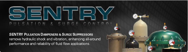 SENTRY, Pulsation Dampeners, Surge Suppressors, Blacoh, Fluid, Control